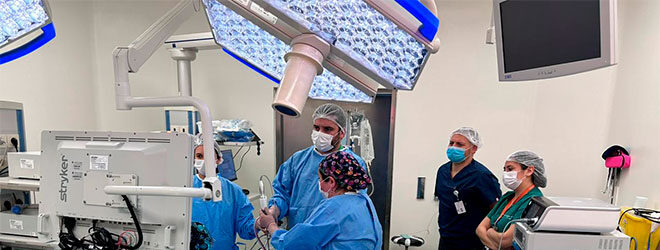 Ginecología HEC y Coloproctología del HCSBA se unen para resolver cirugías de endometriosis